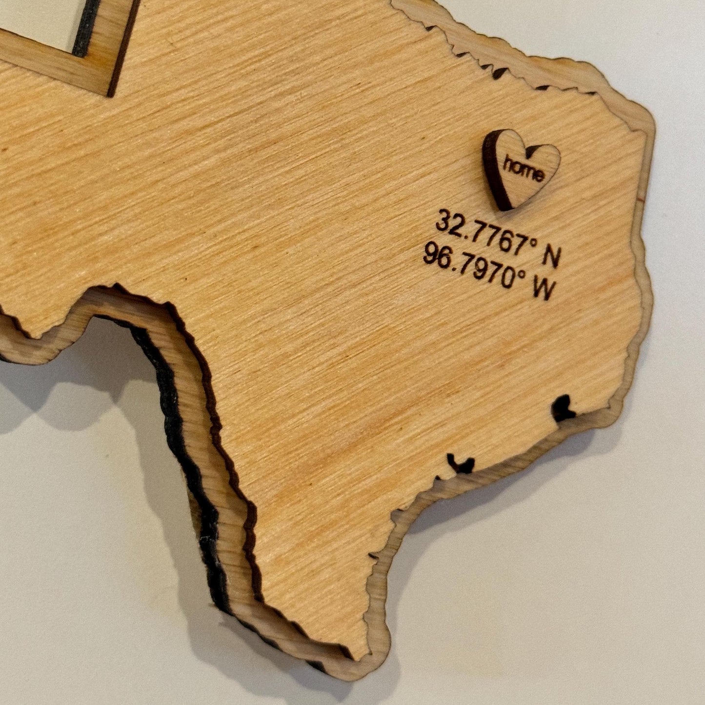 Custom Wood Home State Ornament - Perfect Gift for Every Home