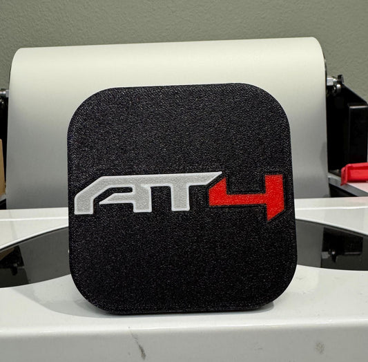 AT4 GMC 2 Inch Tow Hitch Cover