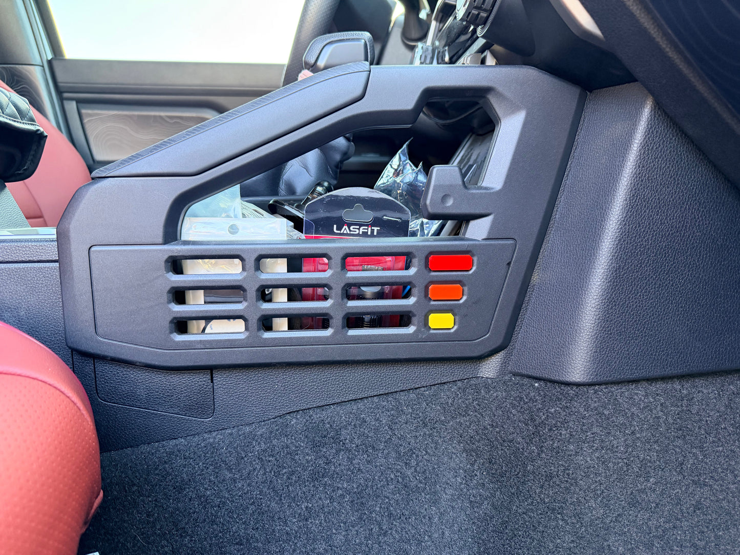 Acrylic Center Storage Inserts - 2024+ Tacoma / 2025+ 4Runner