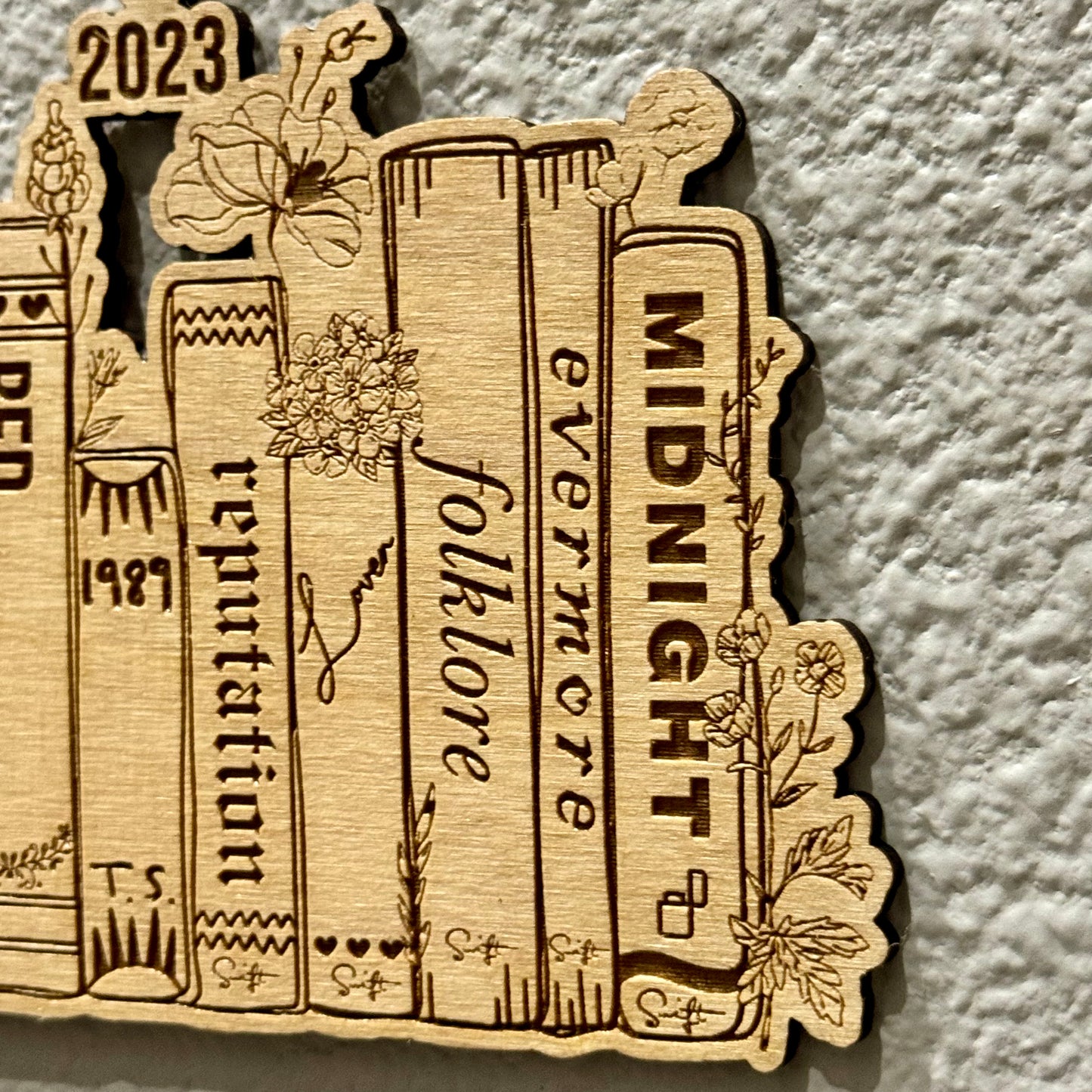 Taylor Swift Eras 2023 Wood Ornament