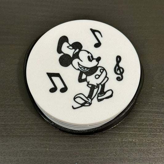 Steamboat Willie Coasters