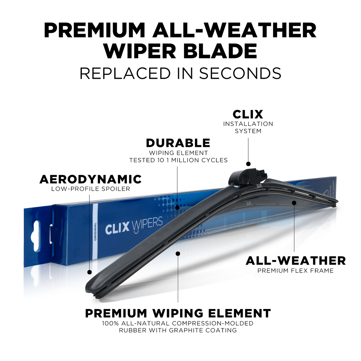 Rivian R1S Windshield Wiper Blades
