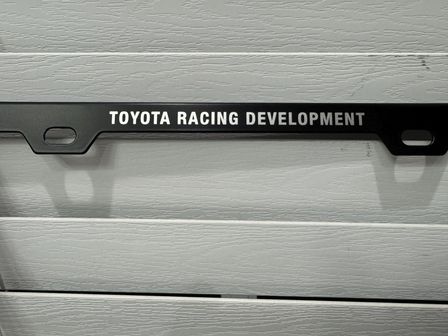 Aluminum Etched License Plate Frame - FOR - 4Runner - Tundra - Sequoia - Tacoma (Does NOT fit 2024+ Tacoma) - FJ