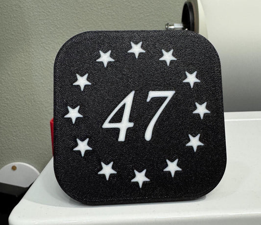 47th President Tow Hitch Cover - 2" Hitch