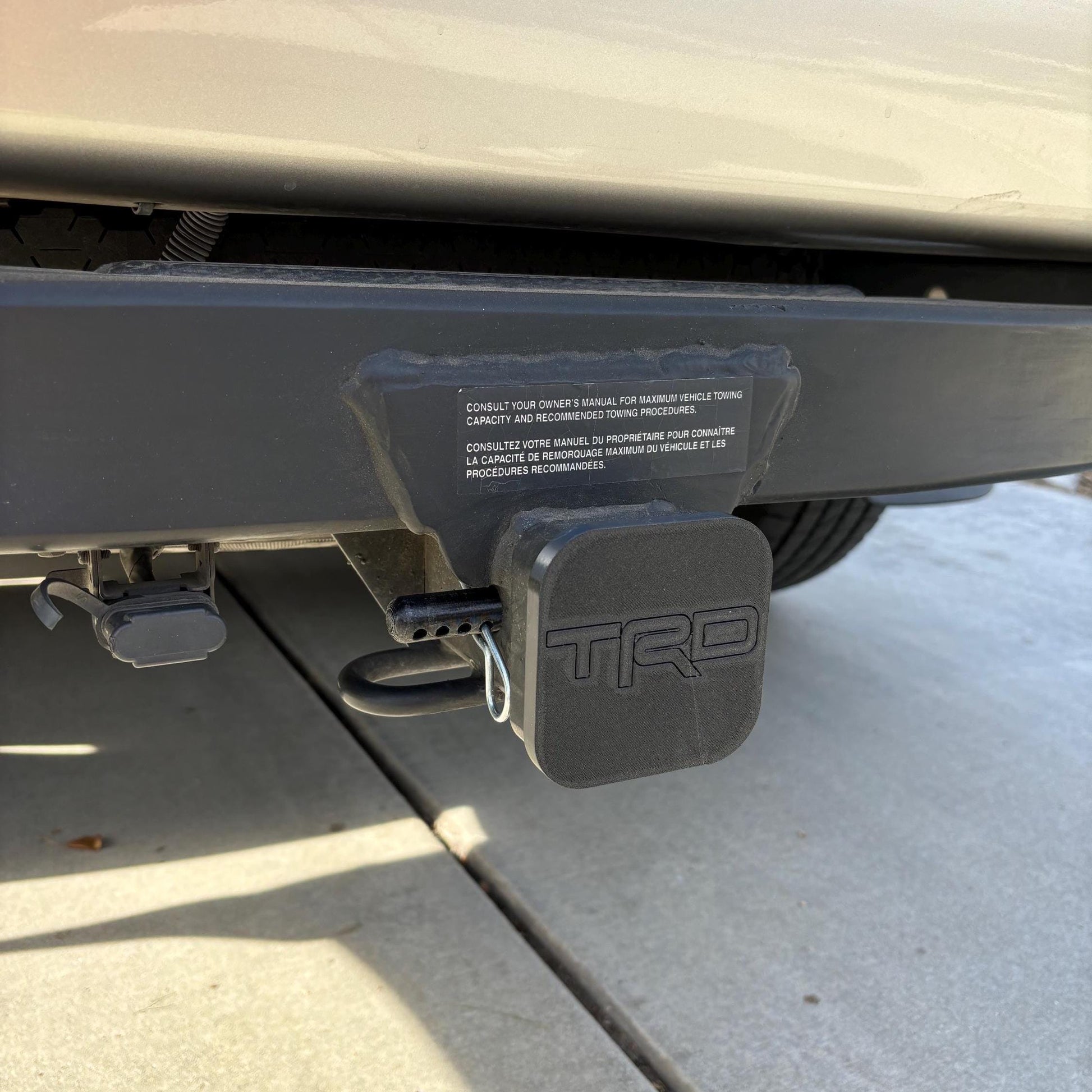 Hawaiian Islands TRD 2 Inch Tow Hitch Cover - 4Runner - Tundra - Sequoia - Tacoma - FJ