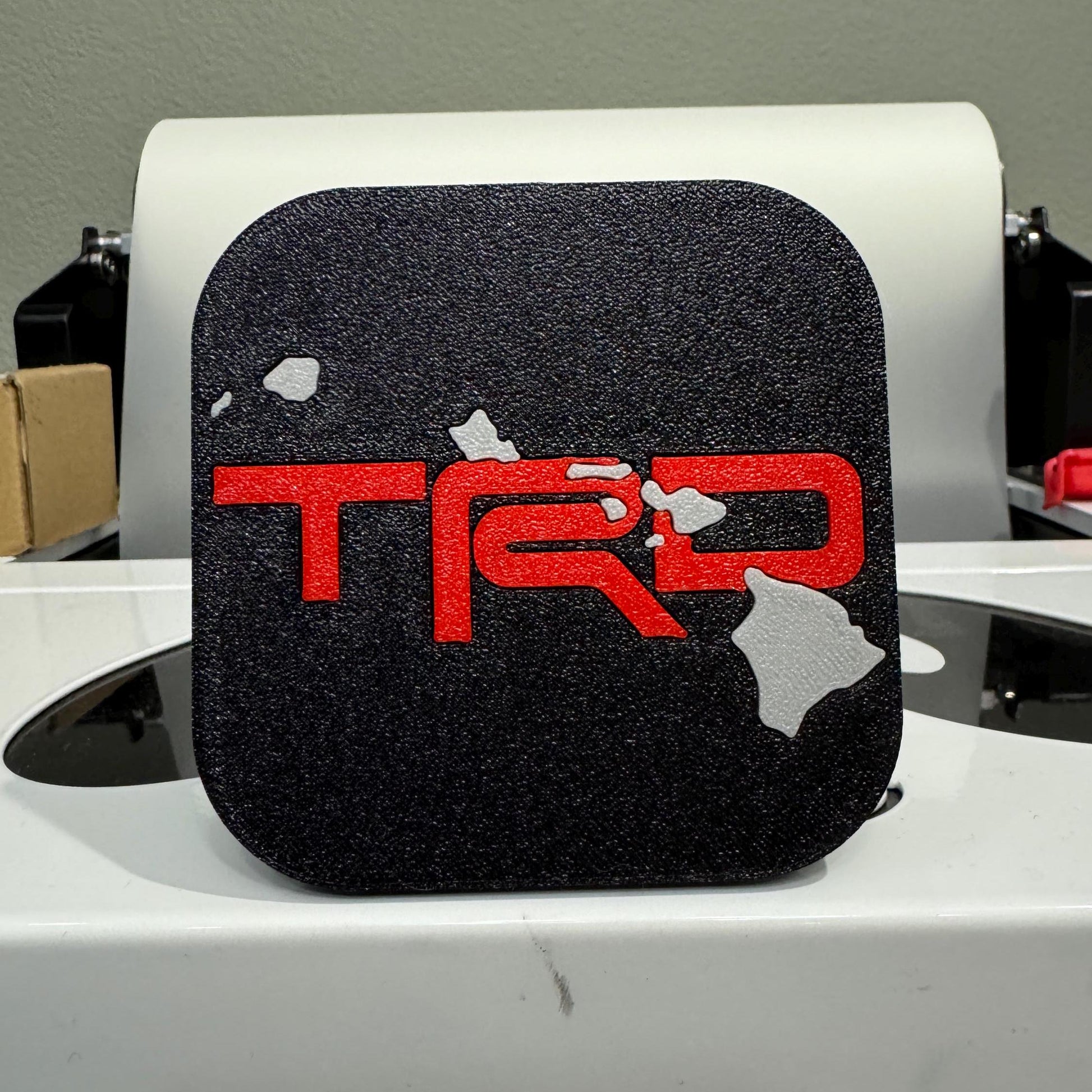 Hawaiian Islands TRD 2 Inch Tow Hitch Cover - 4Runner - Tundra - Sequoia - Tacoma - FJ