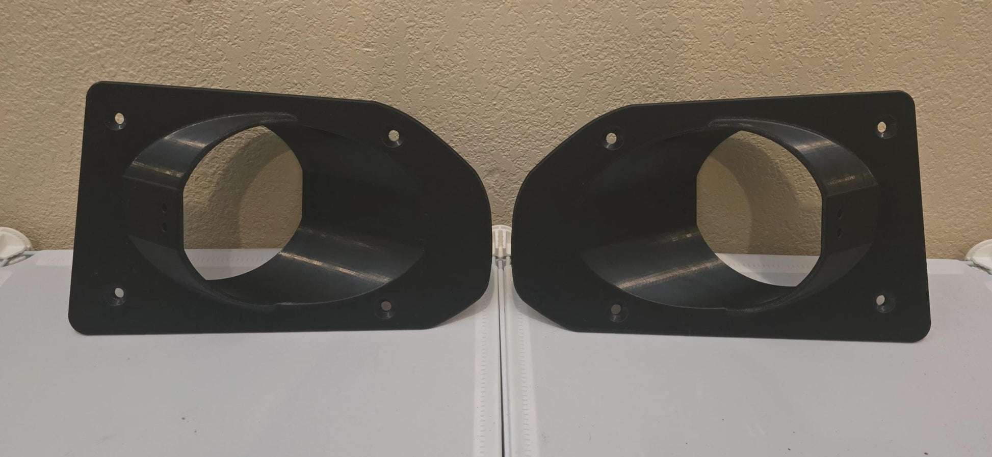 FJ Cruiser Fog Light Mounting Brackets - Bumper Wing Replacement - Off-Road Accessory