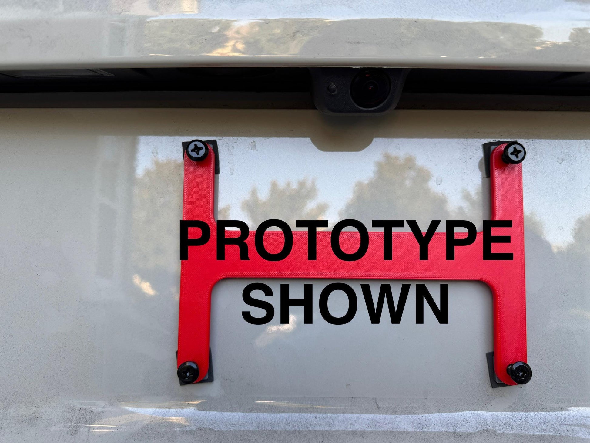 2022 - 2026 | Rear License Plate Bracket | R1S - R1T