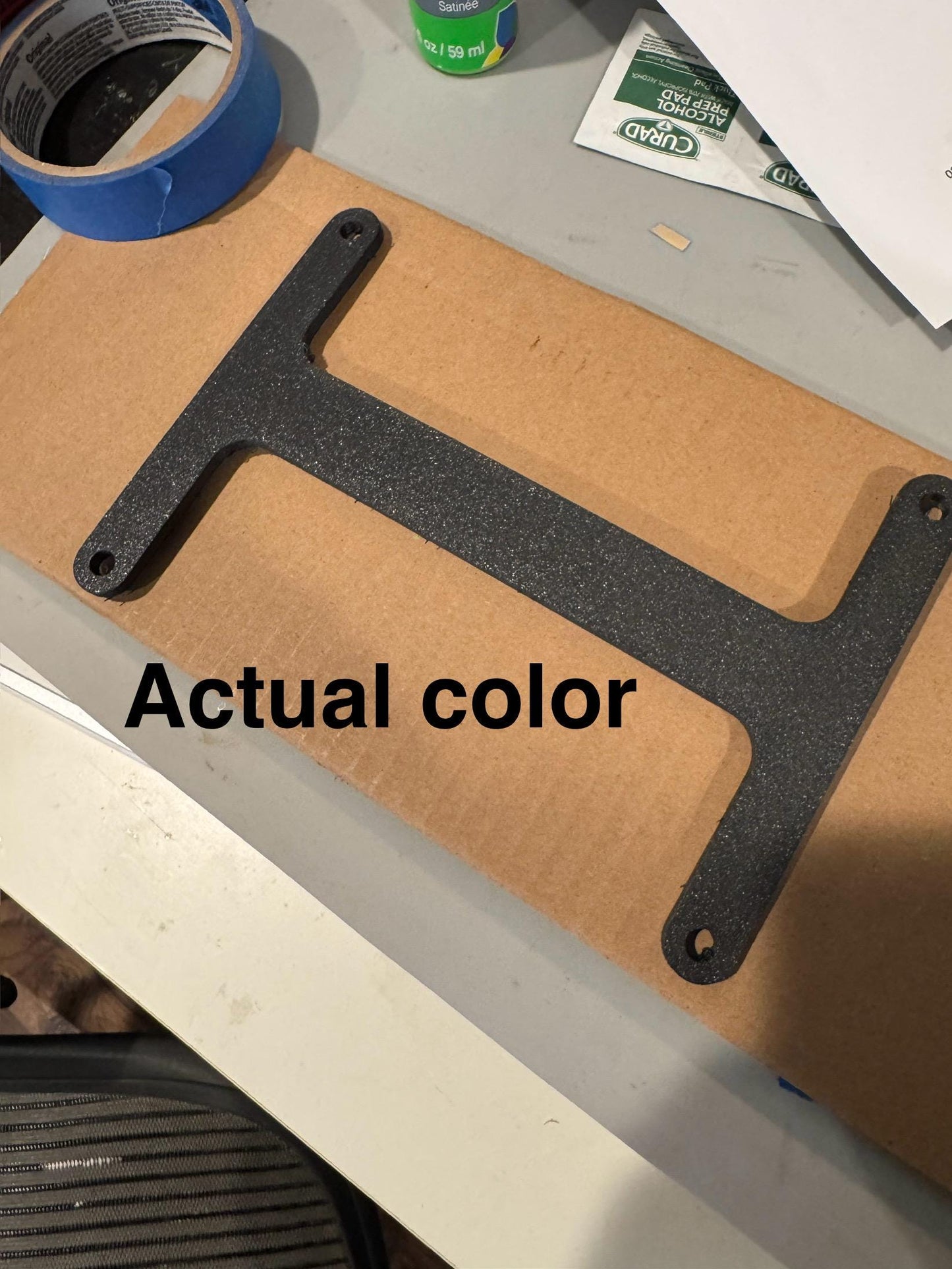 Rivian R1T / R1S Rear License Plate Holder (2022–2026) – 3D Printed PPA-CF