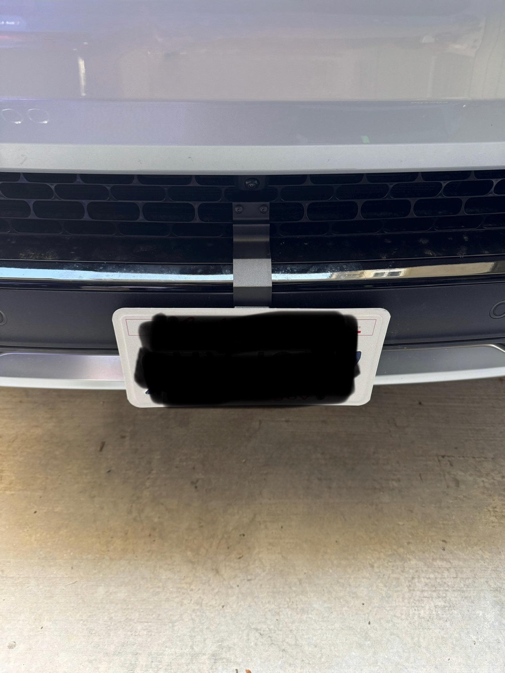 2022-2025 Rivian R1T R1S Front Plate Holder | Heavy-Duty, No-Drill, 3D Printed Bracket with Hardware