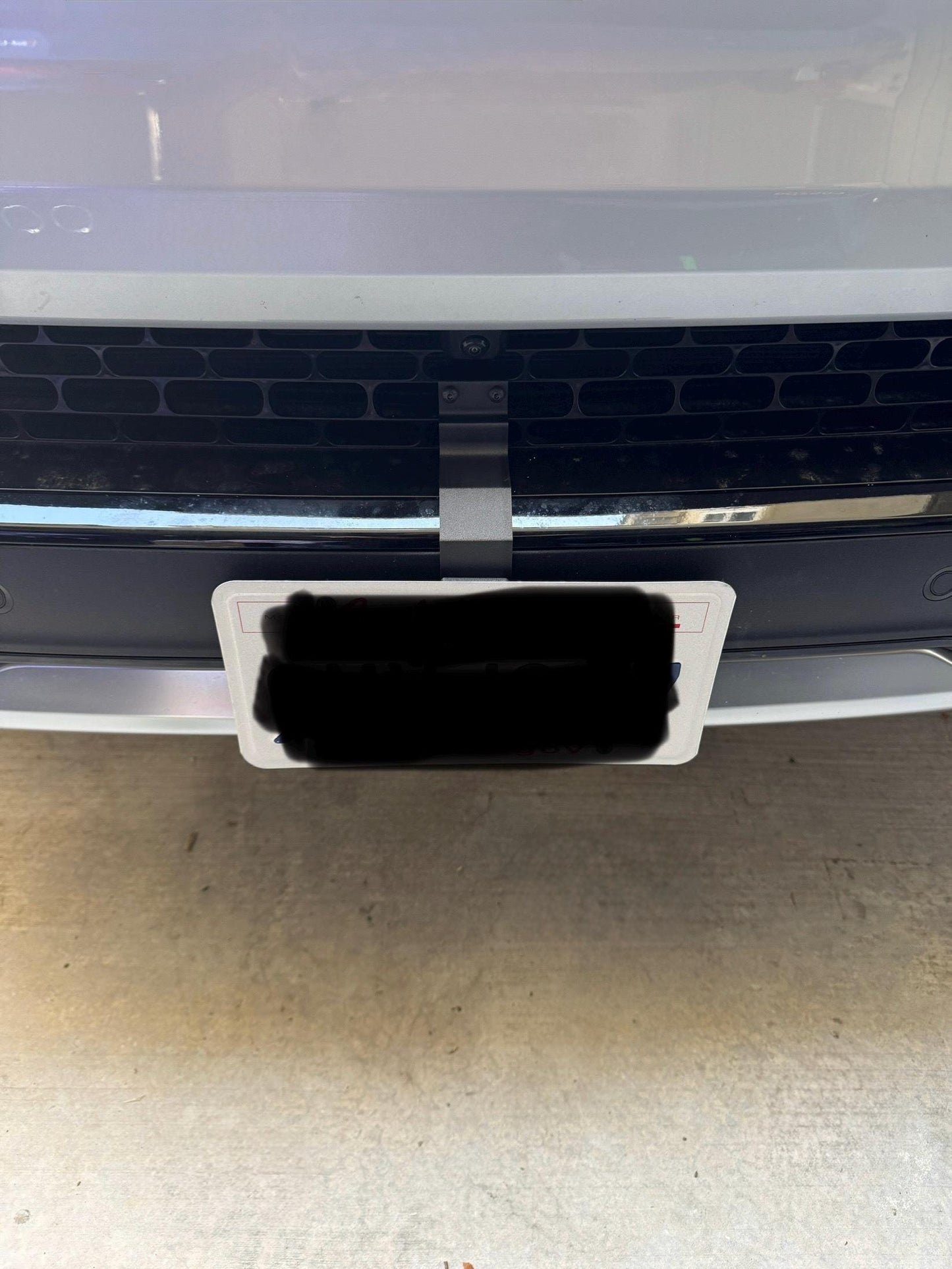 2022-2025 Rivian R1T R1S Front Plate Holder | Heavy-Duty, No-Drill, 3D Printed Bracket with Hardware