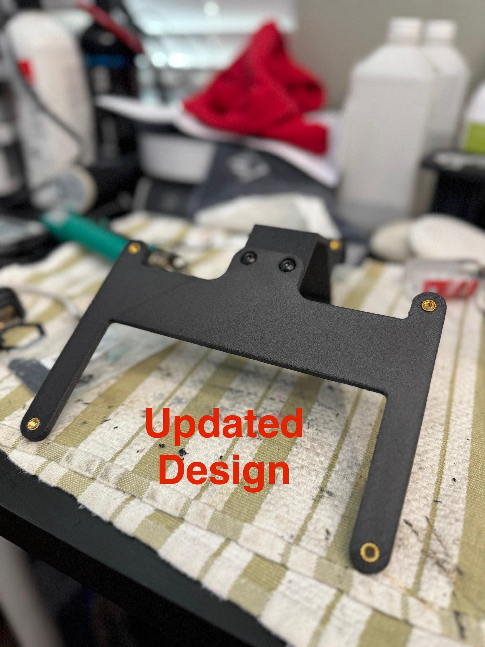 2022-2025 Rivian R1T R1S Front Plate Holder | Heavy-Duty, No-Drill, 3D Printed Bracket with Hardware