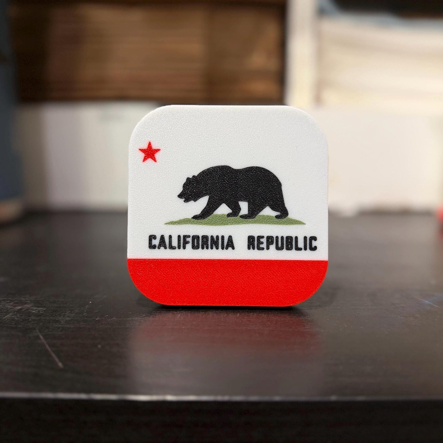 California Republic 2 Inch Tow Hitch Cover