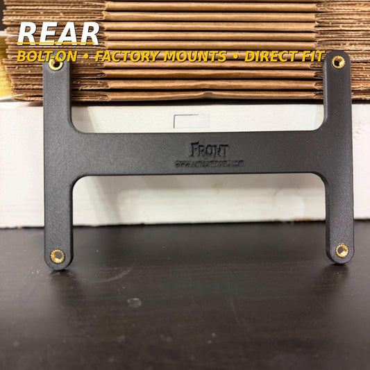 Rivian R1T / R1S Rear License Plate Holder (2022–2026) – 3D Printed PPA-CF