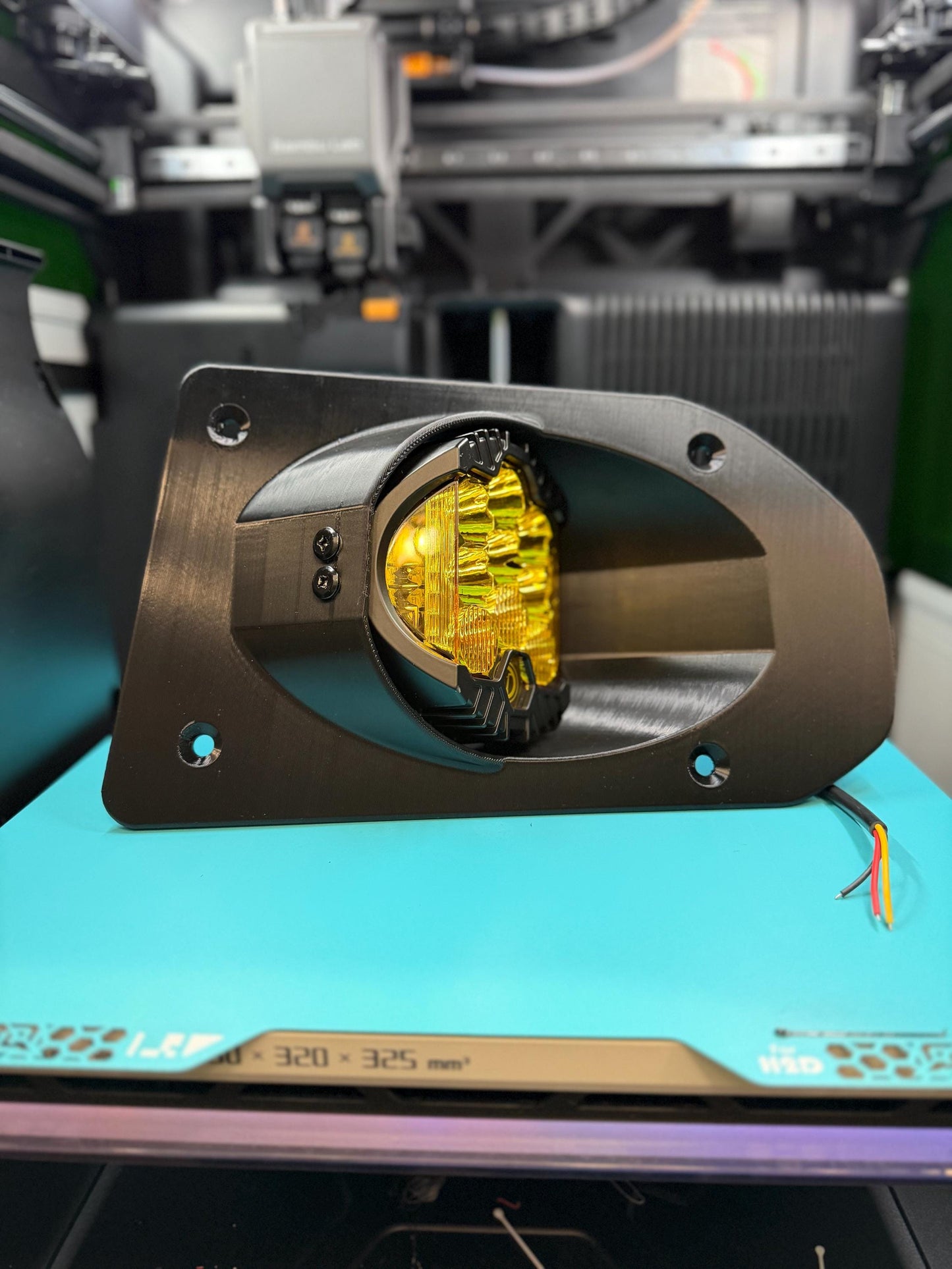 FJ Cruiser Fog Light Mounting Brackets - Bumper Wing Replacement - Off-Road Accessory