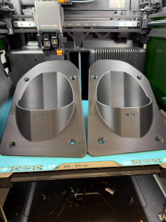 FJ Cruiser Fog Light Mounting Brackets - Bumper Wing Replacement - Off-Road Accessory